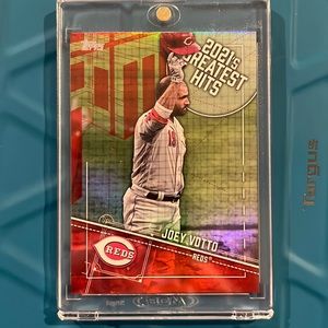 Joey Votto Reds 2021 Greatest Hits Insert 3/10